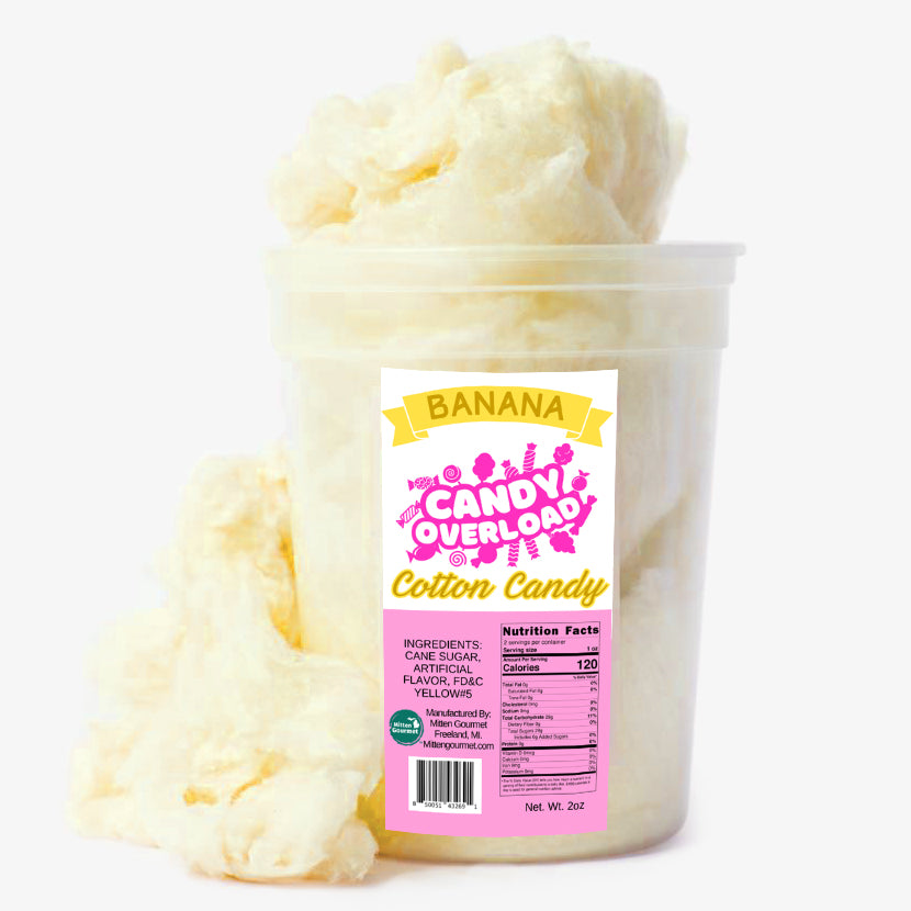 Banana Cotton Candy