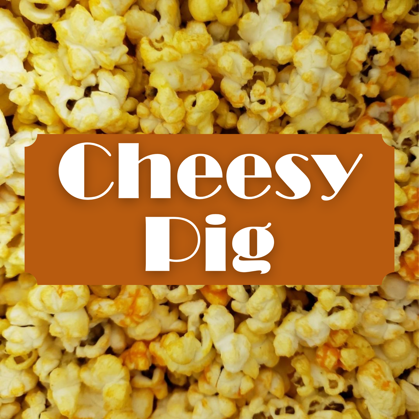 Cheesy Pig Popcorn