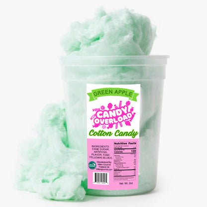 Green Apple Cotton Candy