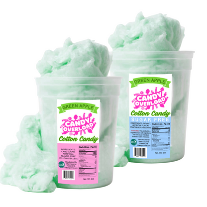 Green Apple Cotton Candy