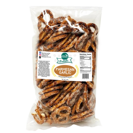 Parmesan Garlic Pretzels - Case of 14