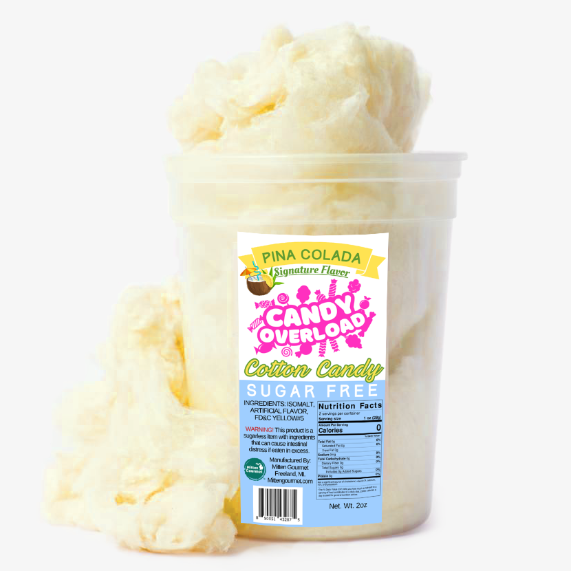 Pina Colada Cotton Candy