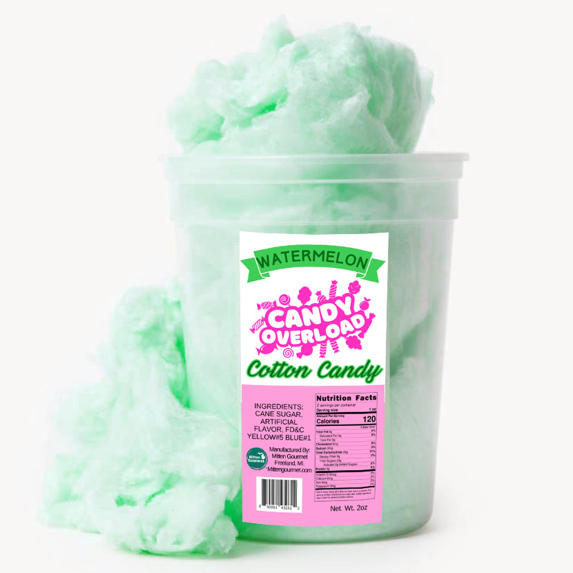 Watermelon Cotton Candy